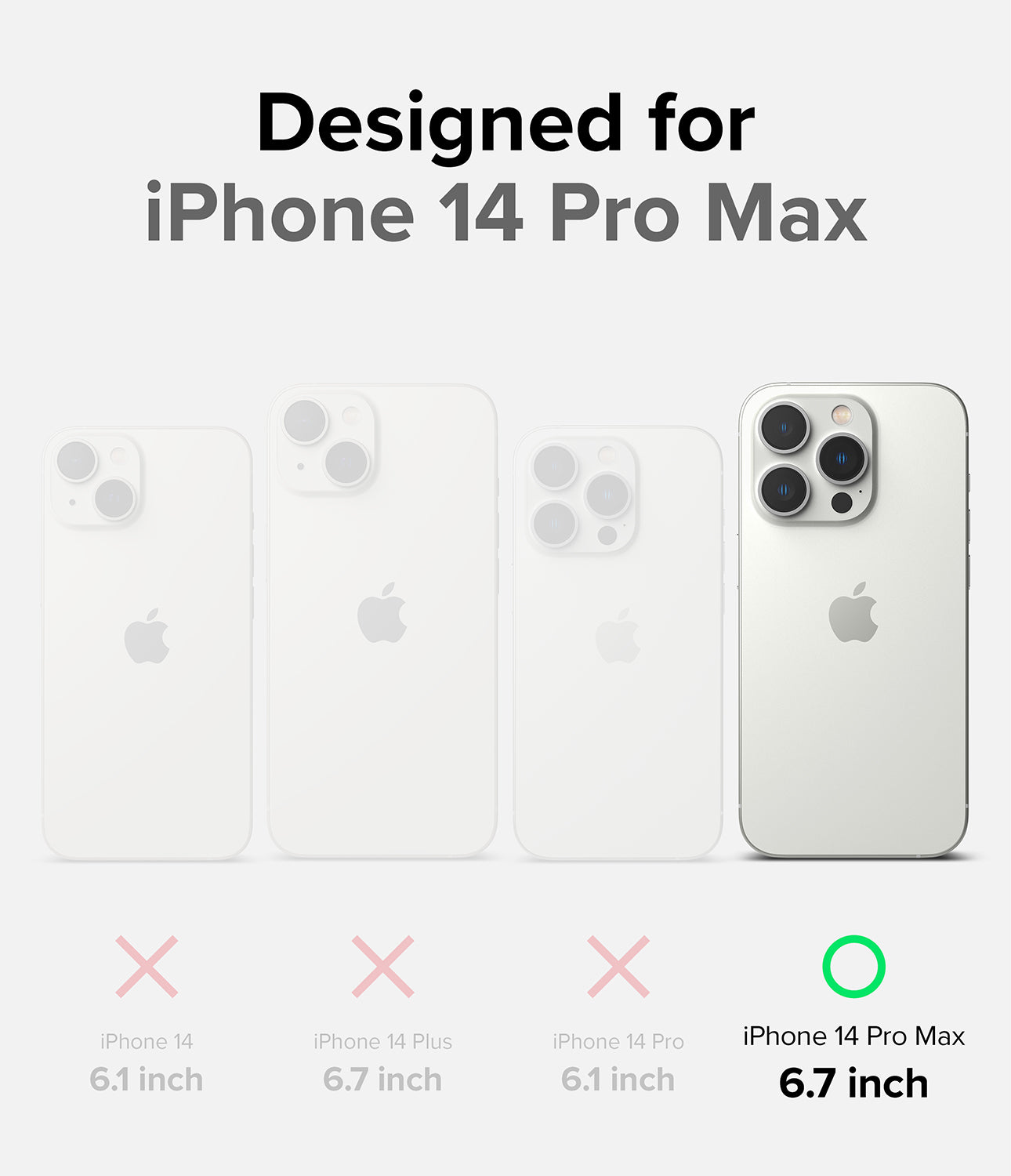 iPhone 14 Pro Max Case | Fusion-X - Camo Black - Designed for iPhone 14 Pro Max