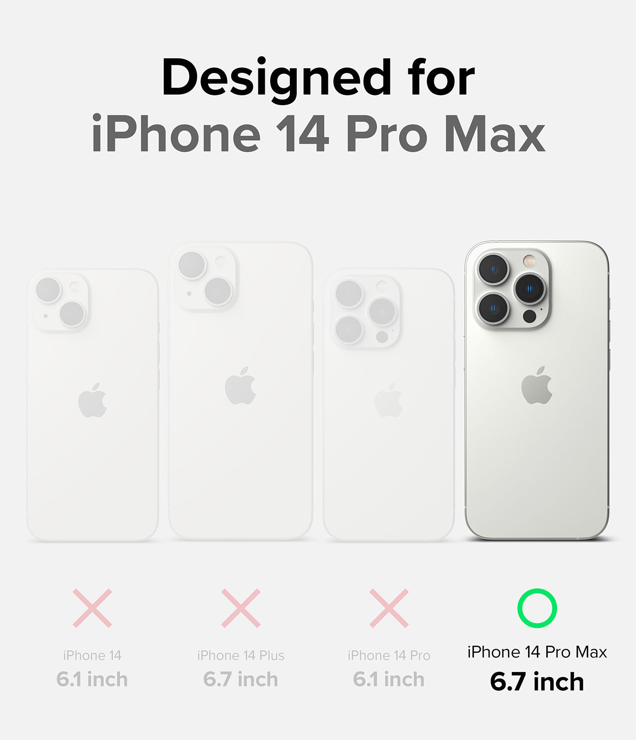 iPhone 14 Pro Max Case | Fusion-X - Black - Designed for iPhone 14 Pro Max