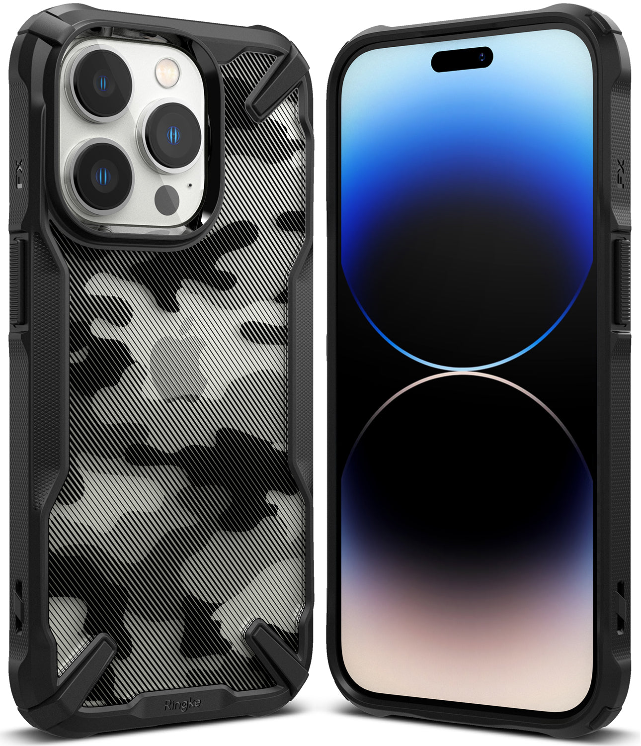 iPhone 14 Pro Max Case | Fusion-X - Camo Black