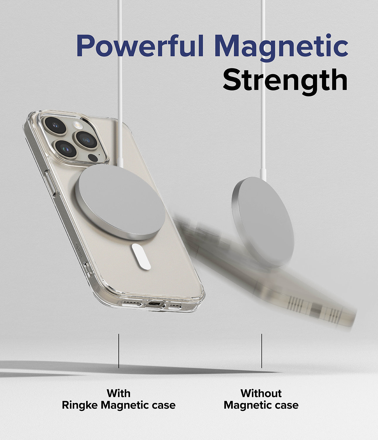 Funda Para iPhone 15 15 Pro Max Ringke Silicona Magfit