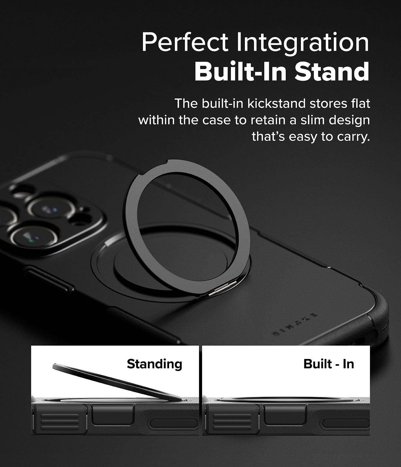 Perfect Integration Built-In Stand