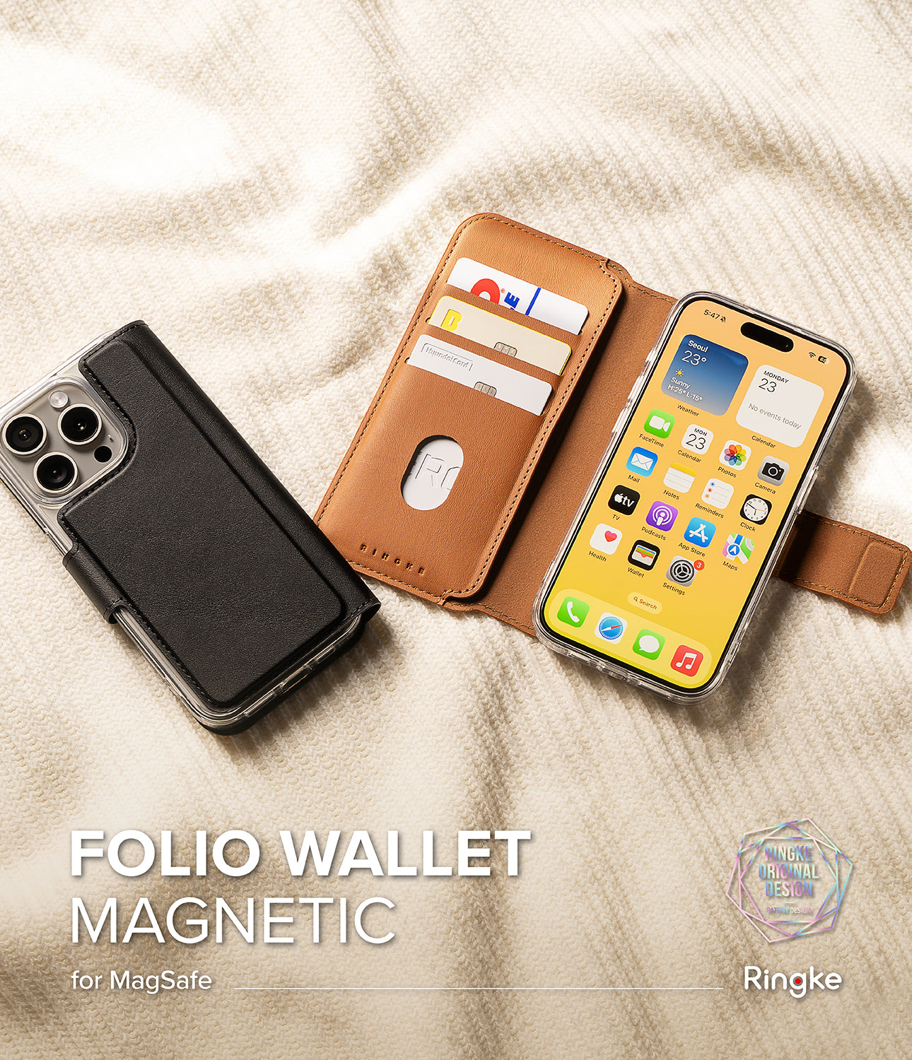 Folio Wallet Signature for Magsafe | Ringke