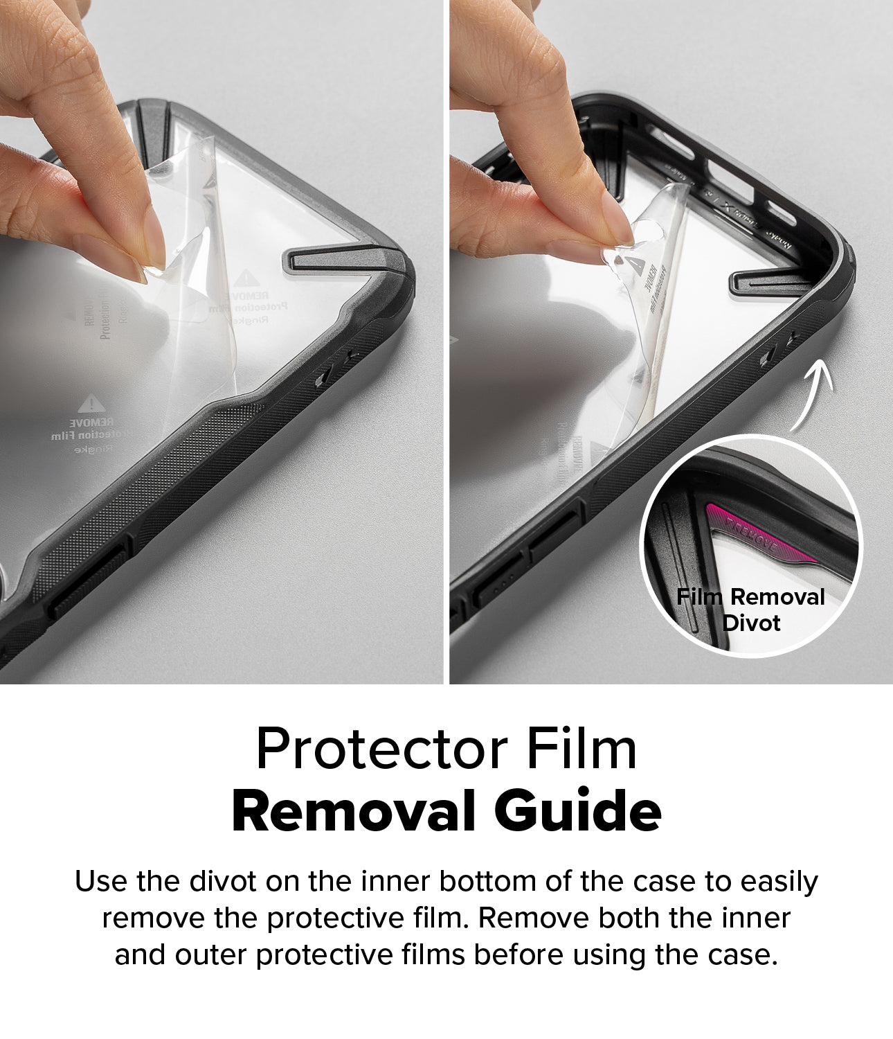 Protector Film Removal Guide