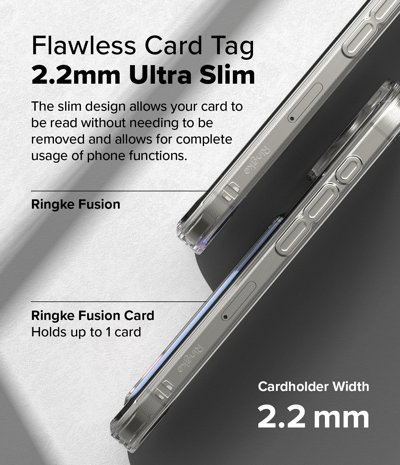 Flawless Card Tag - 2.2mm Ultra Slim