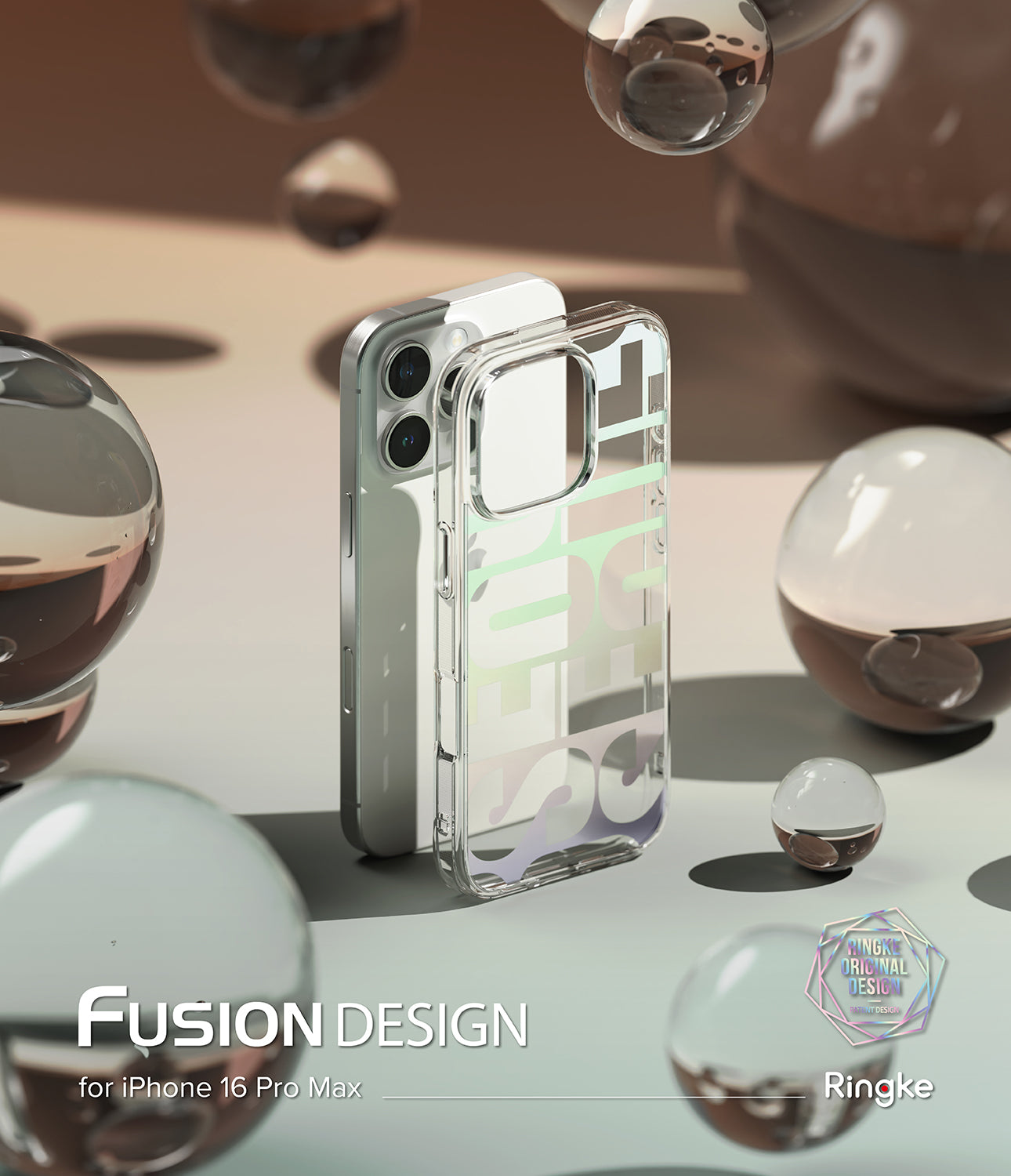 Fusion Design for iPhone 16 Pro Max Case | Ringke