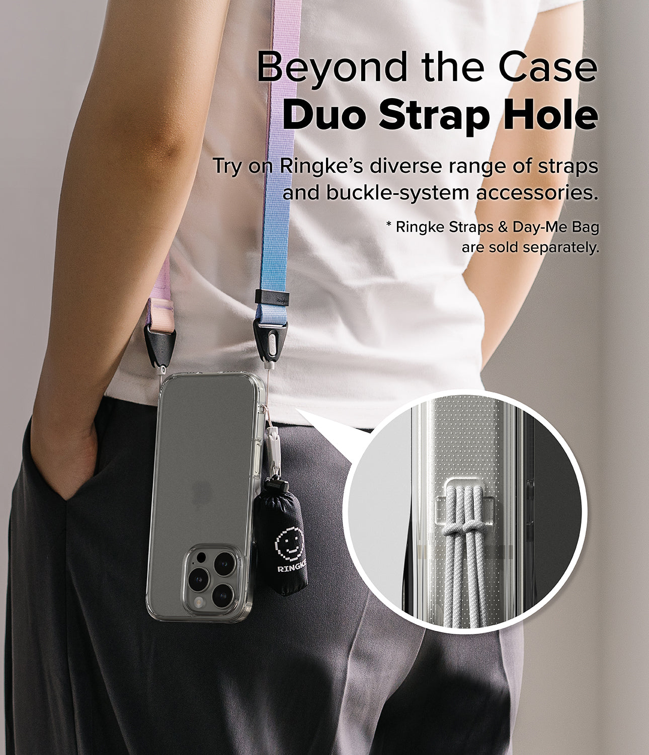 Beyond the Case Duo Strap Hole