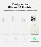 Compatibility - Designed for iPhone 16 Pro Max
