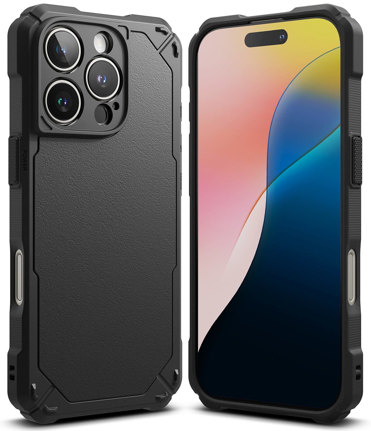 iPhone 16 Pro Max Case | Rugged Gear - Black