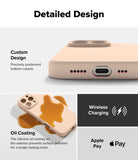 Detailed Design - Custom Design, Oil Coating, Wireless Charging, Apple Pay