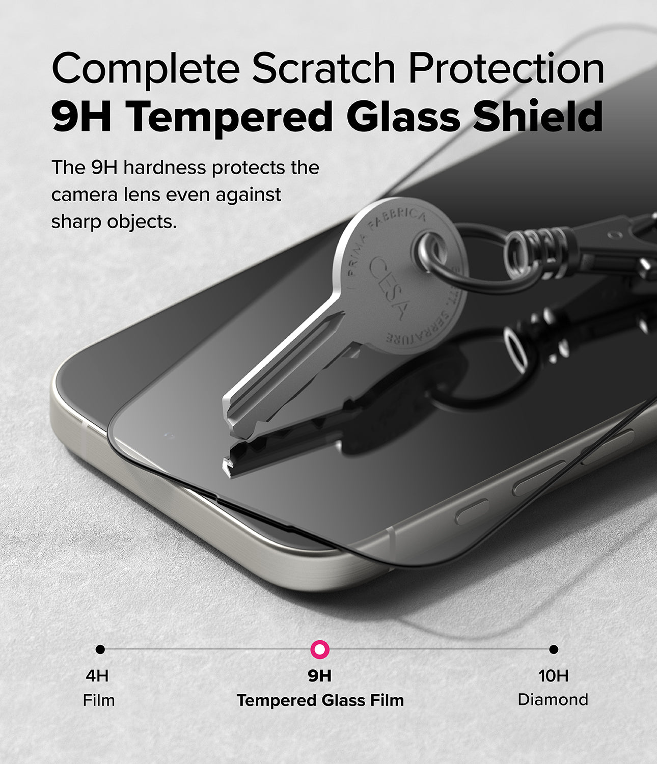 Complete Scratch Protection - 9H Tempered Glass Shield