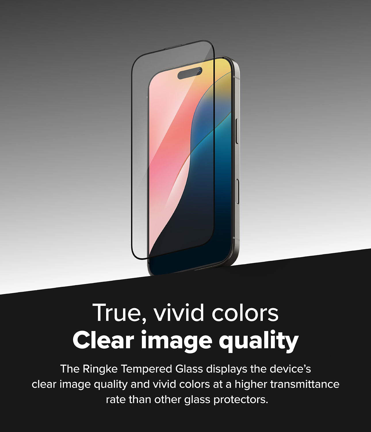 True, vivid colors - Clear image Quality