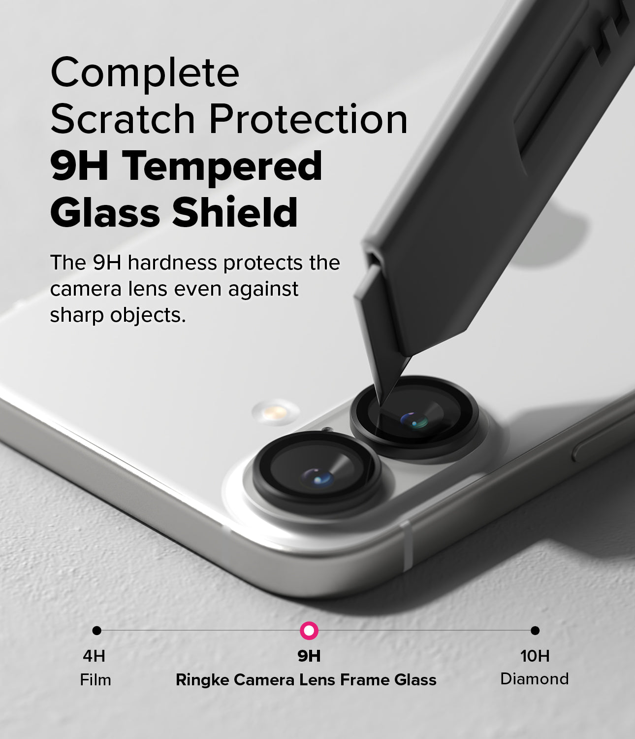 Complete Scratch Protection 9H Tempered Glass Shield