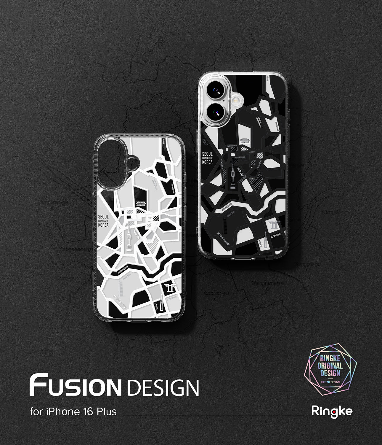 Fusion Design for iPhone 16 Plus Case | Ringke