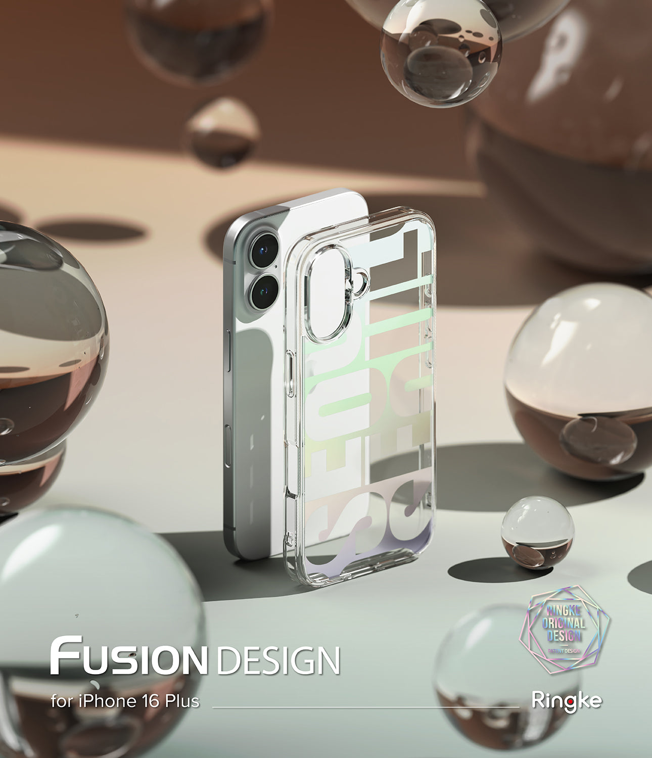 Fusion Design for iPhone 16 Plus Case | Ringke