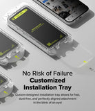 No Risk of Failure - Customized Installation Tray