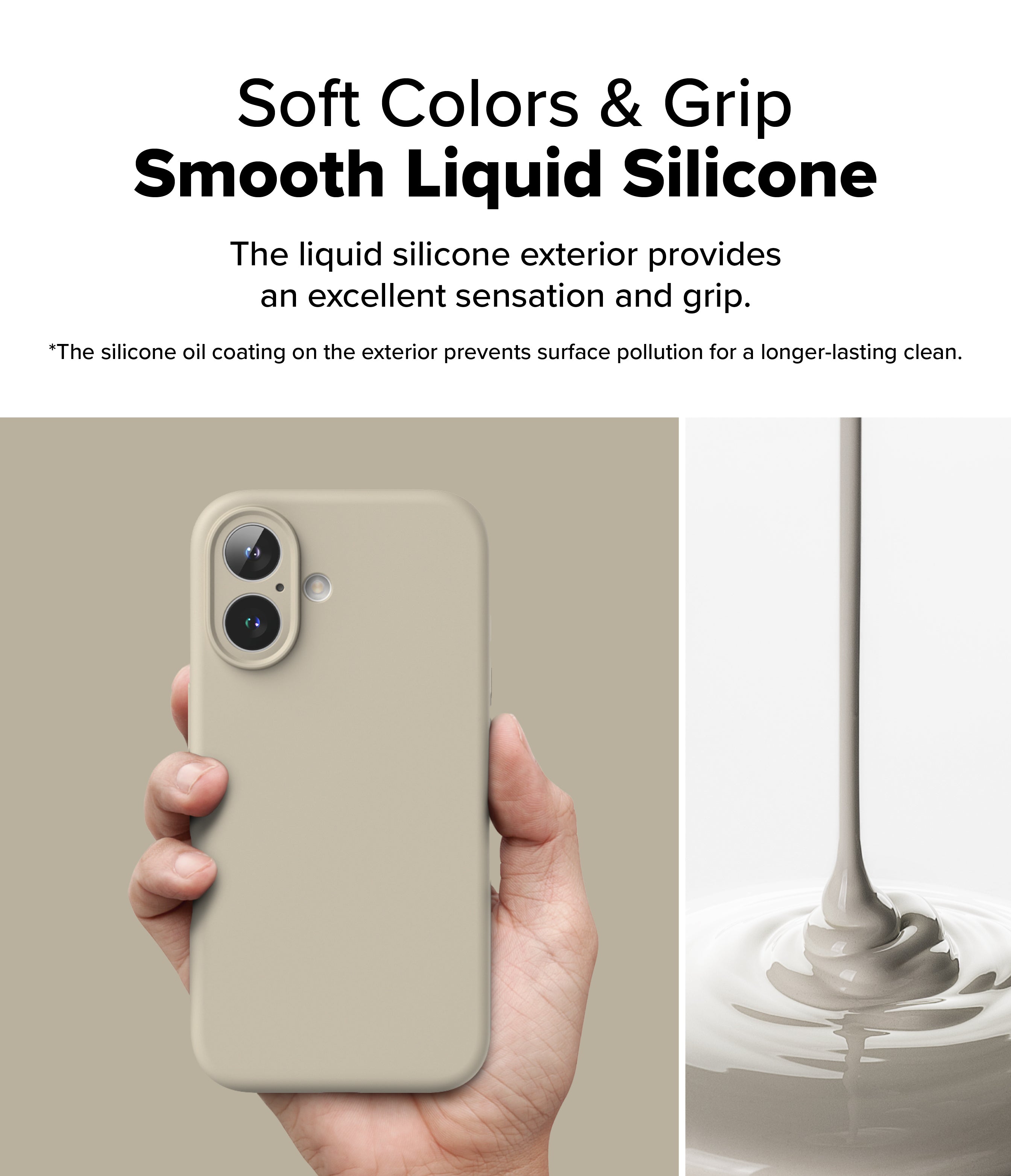 Soft Colors & Grip - Smooth Liquid Silicone