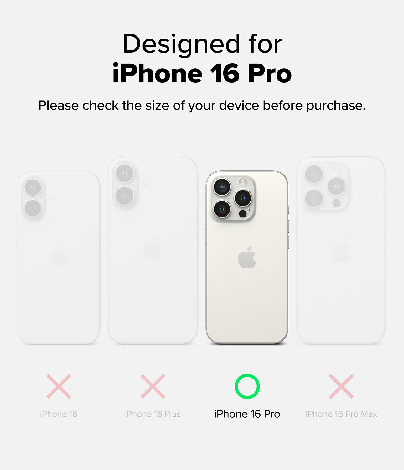 Designed for iPhone 16 Pro