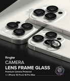 Camera Lens Frame Glass for iPhone 16 Pro Max / 16 Pro | Ringke