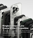 Ringke Camera Lens Frame Glass Compatible