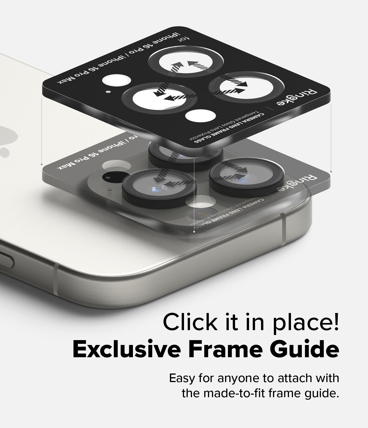 Click it in place! - Exclusive Frame Guide