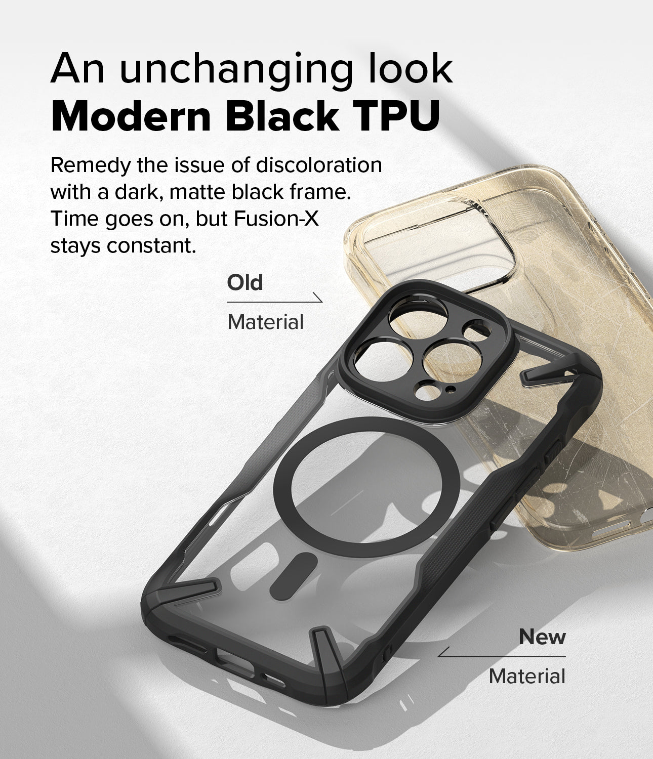 An unchanging look - Modern Black TPU