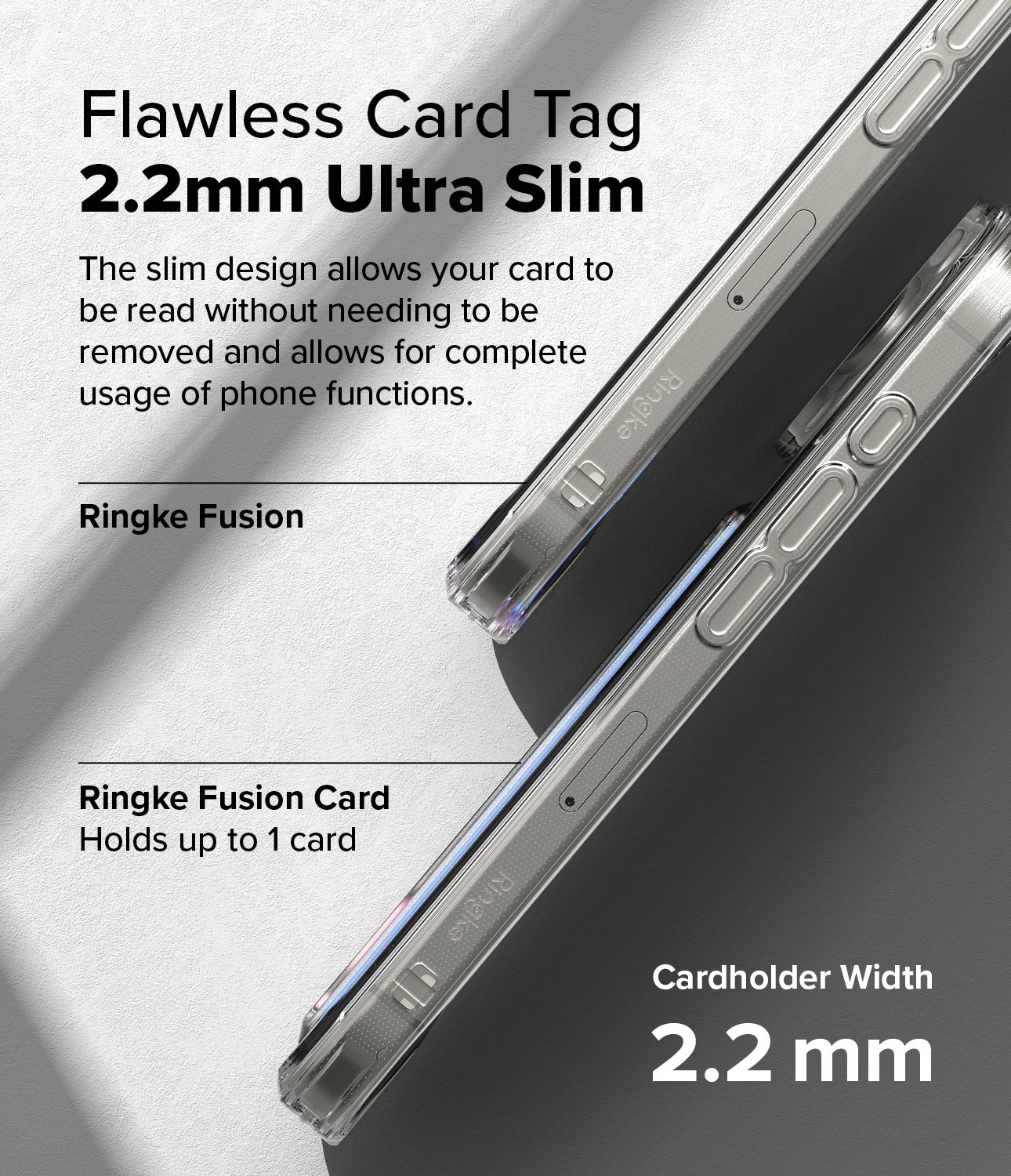 Flawless Card Tag - 2.2mm Ultra Slim