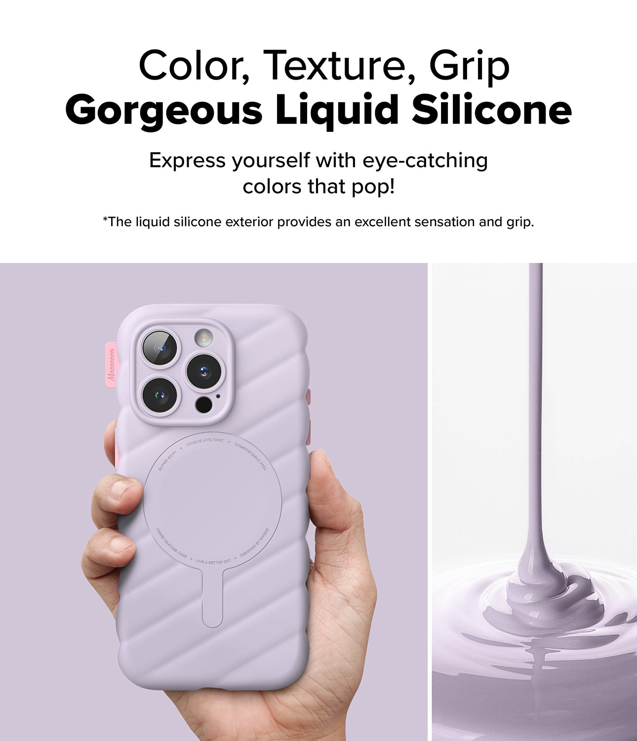 Color, Texture, Grip - Gorgeous Liquid Silicone