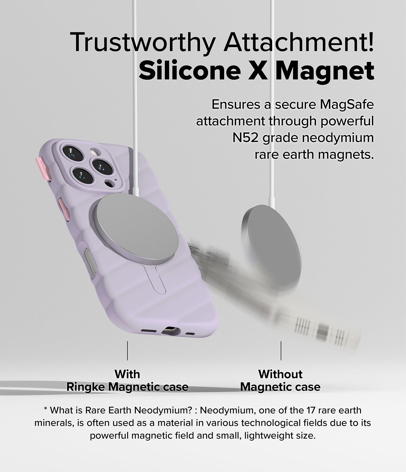 Trustworthy Attachment! - Silicone X Magnet