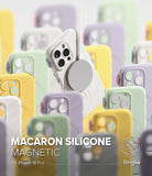 Macaron Silicone Magnetic for iPhone 16 Pro Case | Ringke