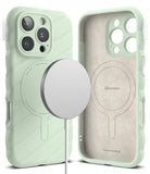 iPhone 16 Pro Case | Macaron Silicone Magnetic - Mint