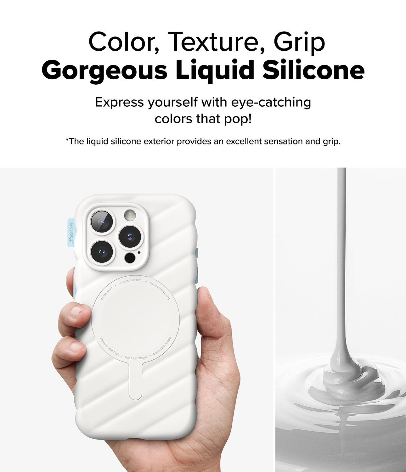 Color, Texture, Grip - Gorgeous Liquid Silicone