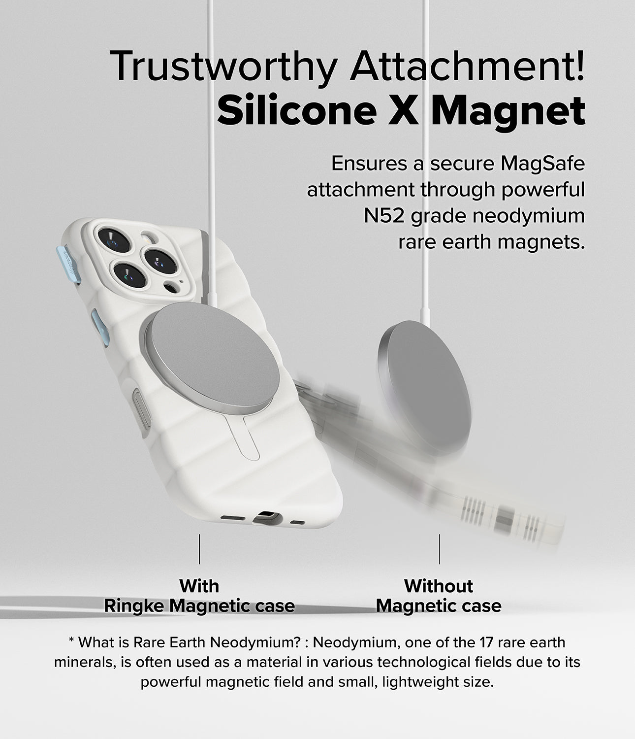 Trustworthy Attachment! - Silicone X Magnet