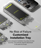 No Risk of Failure - Customized Installation Tray