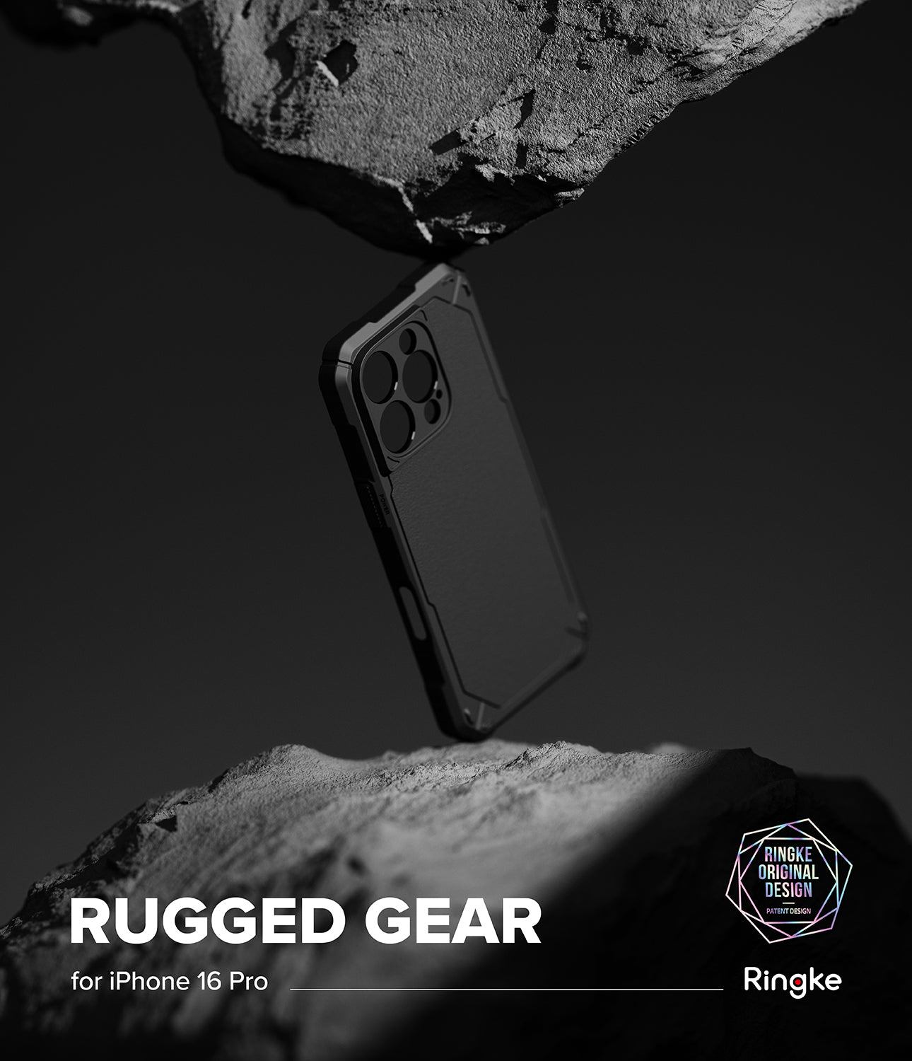 Rugged Gear for iPhone 16 Pro Case | Ringke