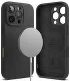 iPhone 16 Pro Case | Silicone Magnetic - Black