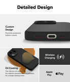 Detailed Design - Custom Design, Oil Coating, Wireless Charging, Apple Pay