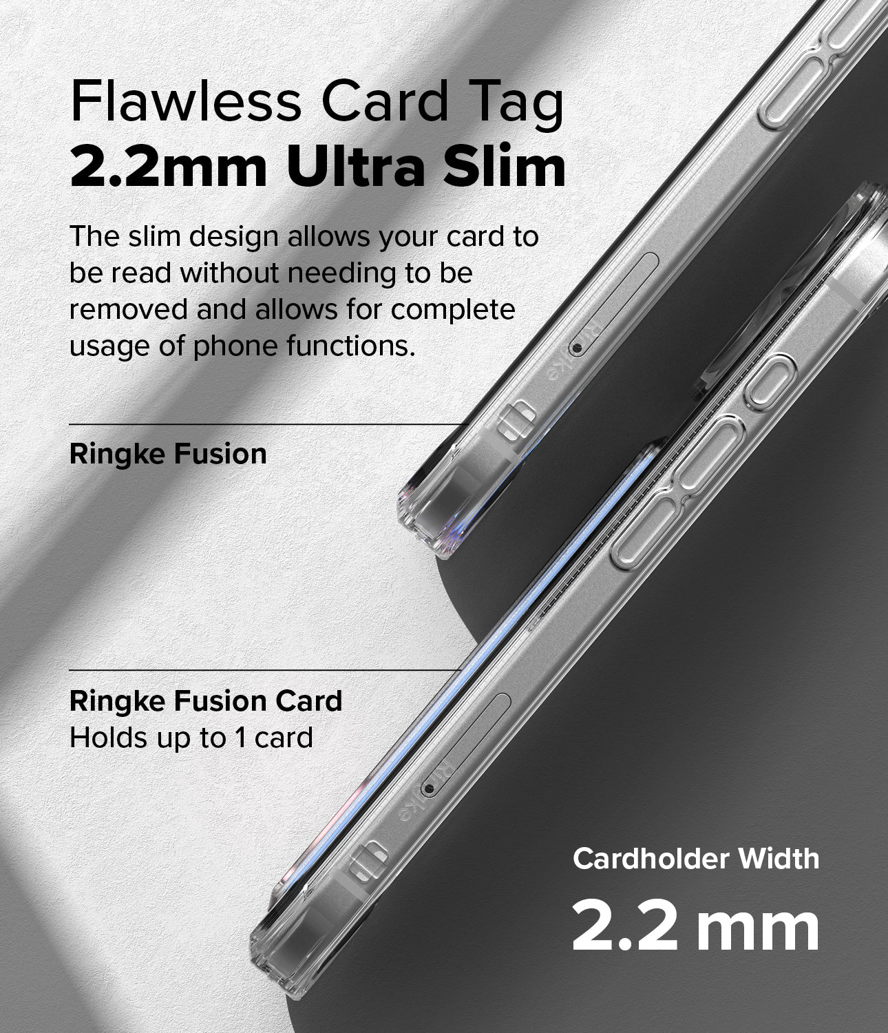 Flawless Card Tag - 2.2mm Ultra Slim