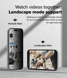 Watch videos together! - Landscape mode support