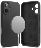 iPhone 16 Case | Silicone Magnetic - Black