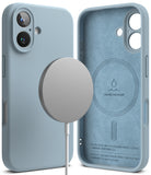 iPhone 16 Case | Silicone Magnetic - Blue