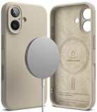 iPhone 16 Case | Silicone Magnetic - Stone