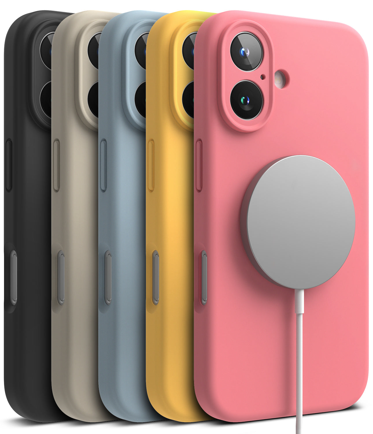 iPhone 16 Plus Case | Silicone Magnetic