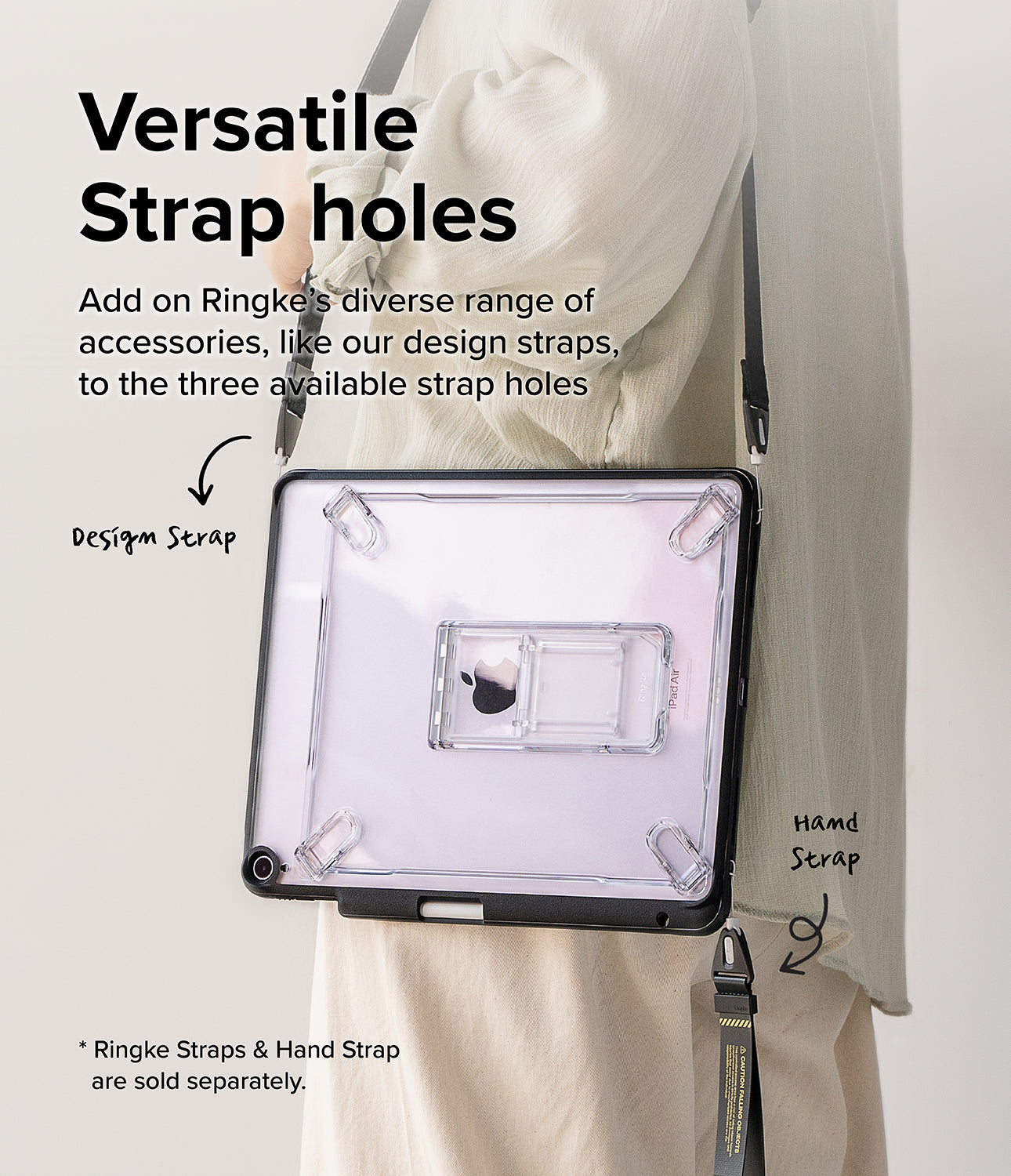 Versatile Strap holes