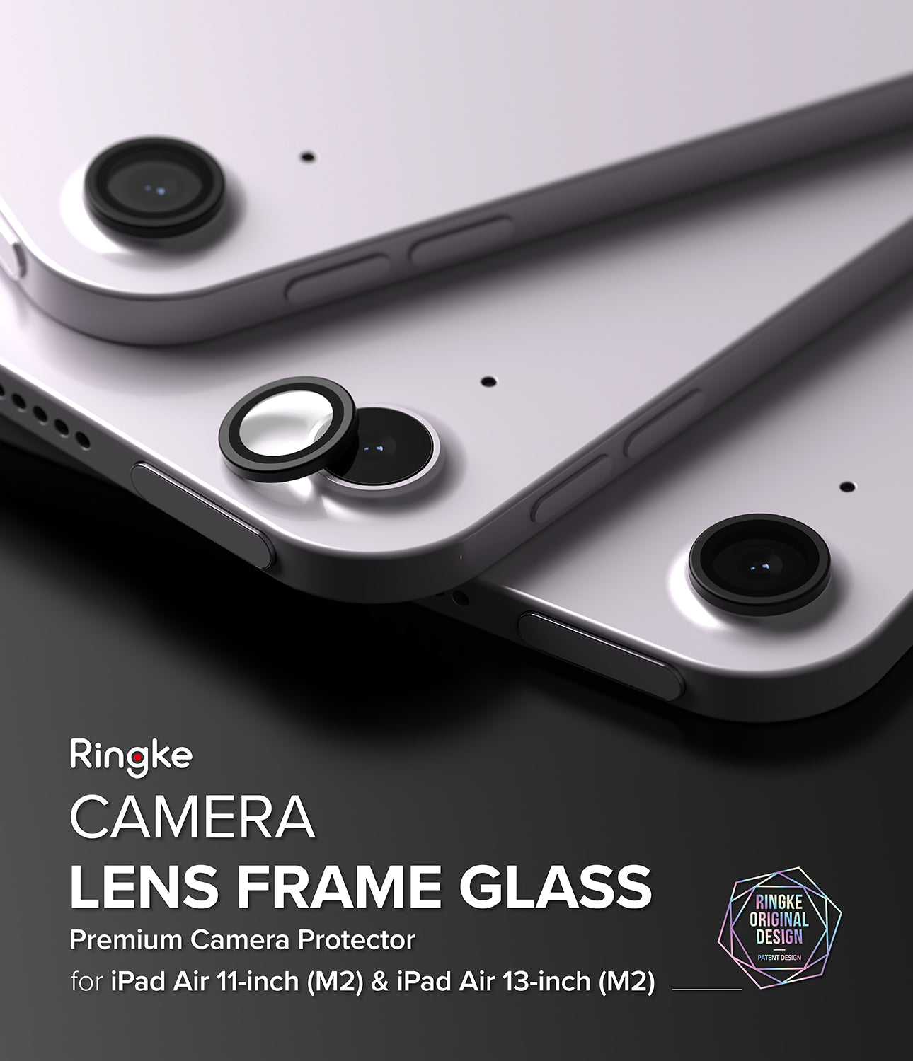 Camera Lens Frame Glass for iPad Air 11" / 13" (M2) | Ringke Original