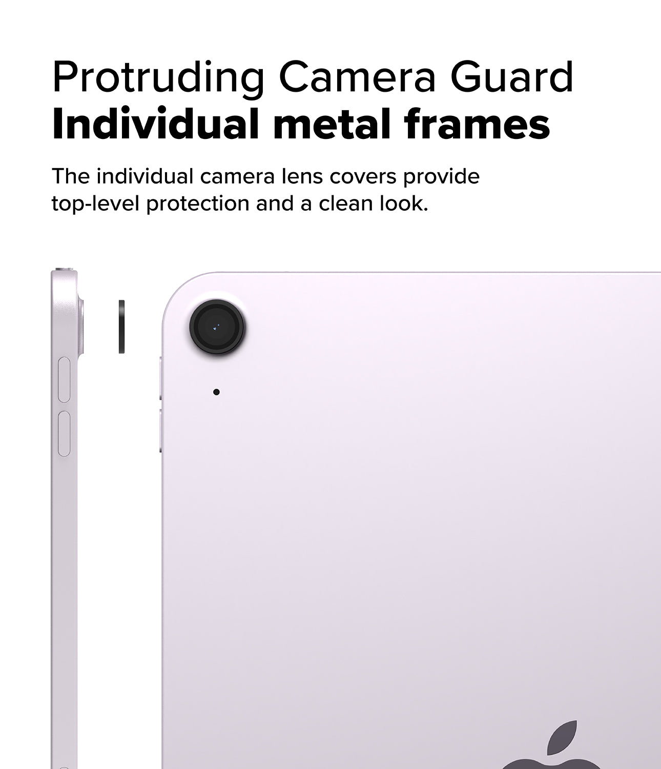 Protruding Camera Guard Individual Metal Frames