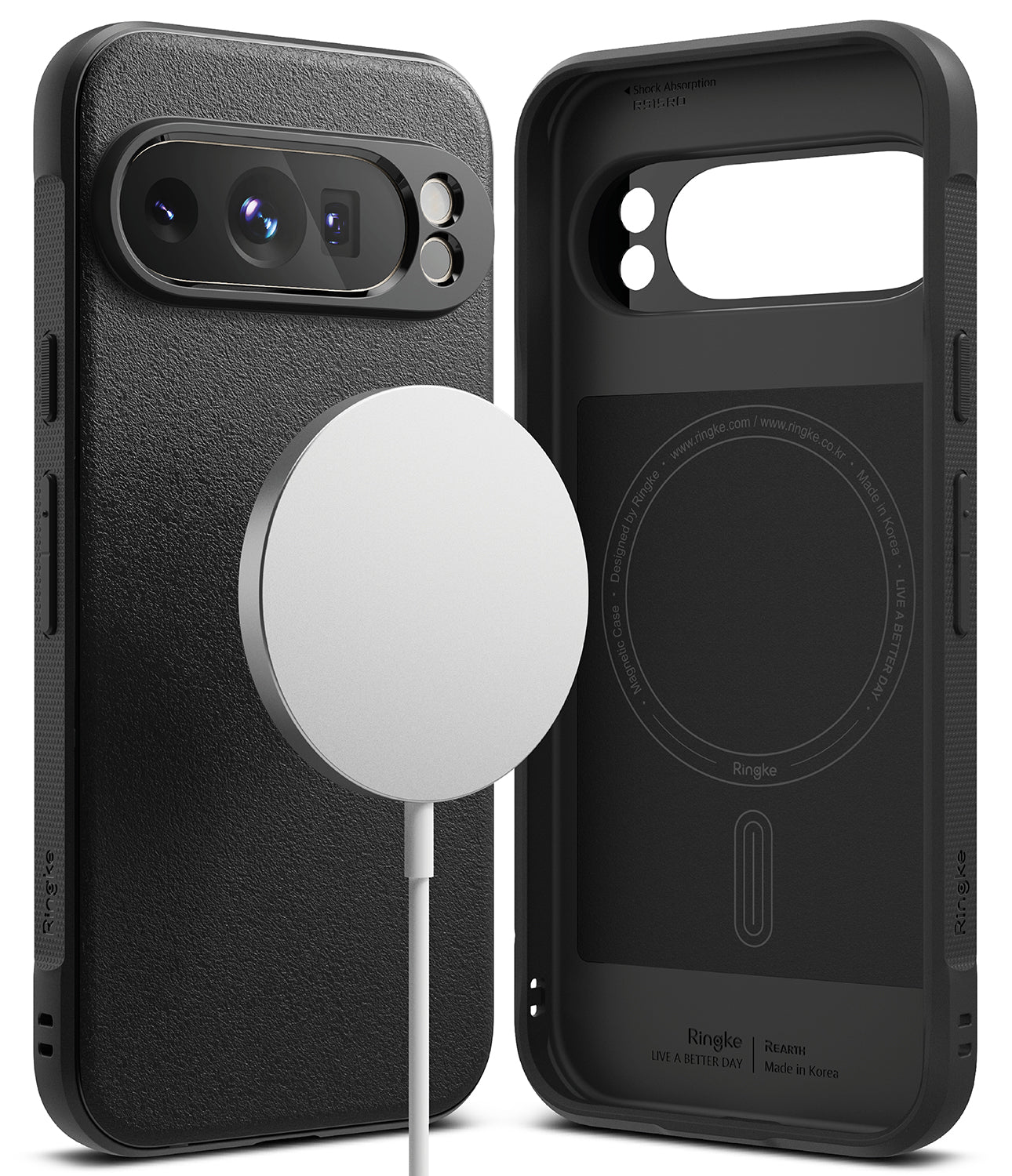 Google Pixel 9 Pro Case | Onyx Magnetic - Black