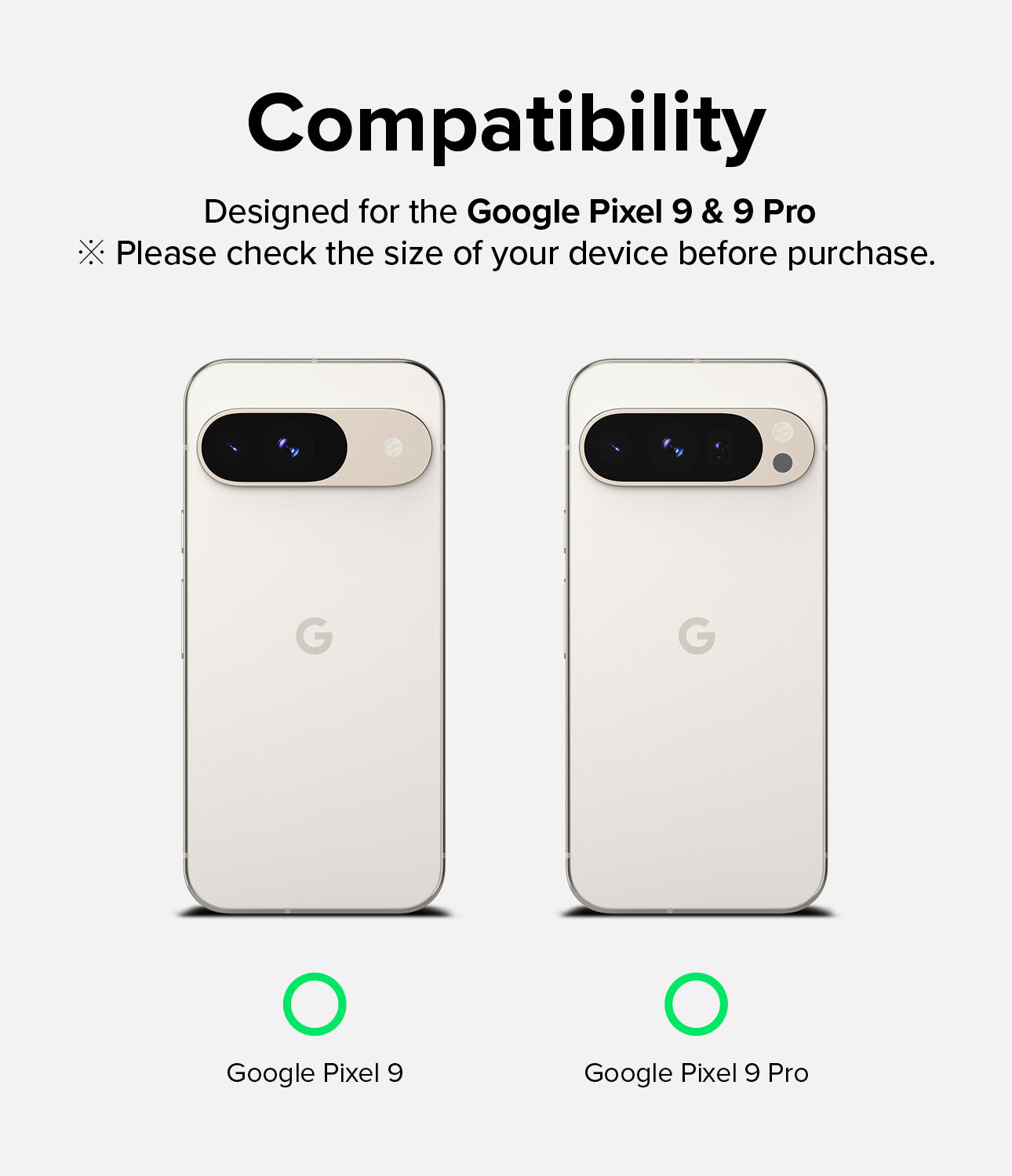 Compatibility - Google Pixel 9 Pro / 9