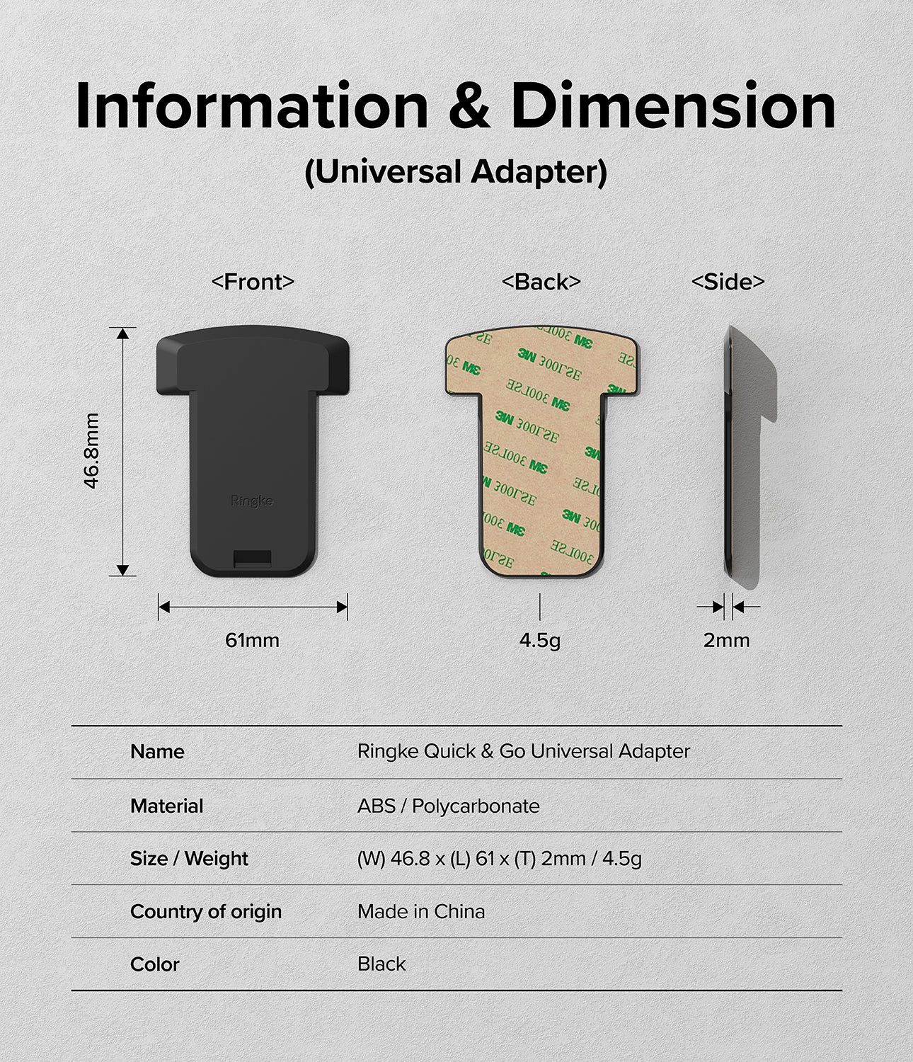 Information & Dimension