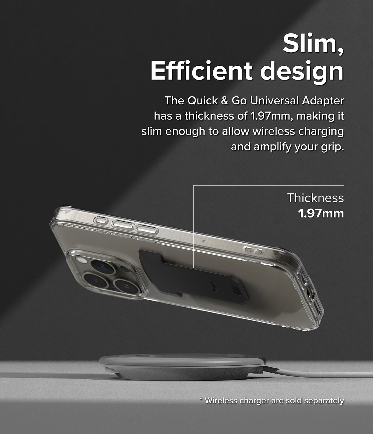 Slim, Efficient design