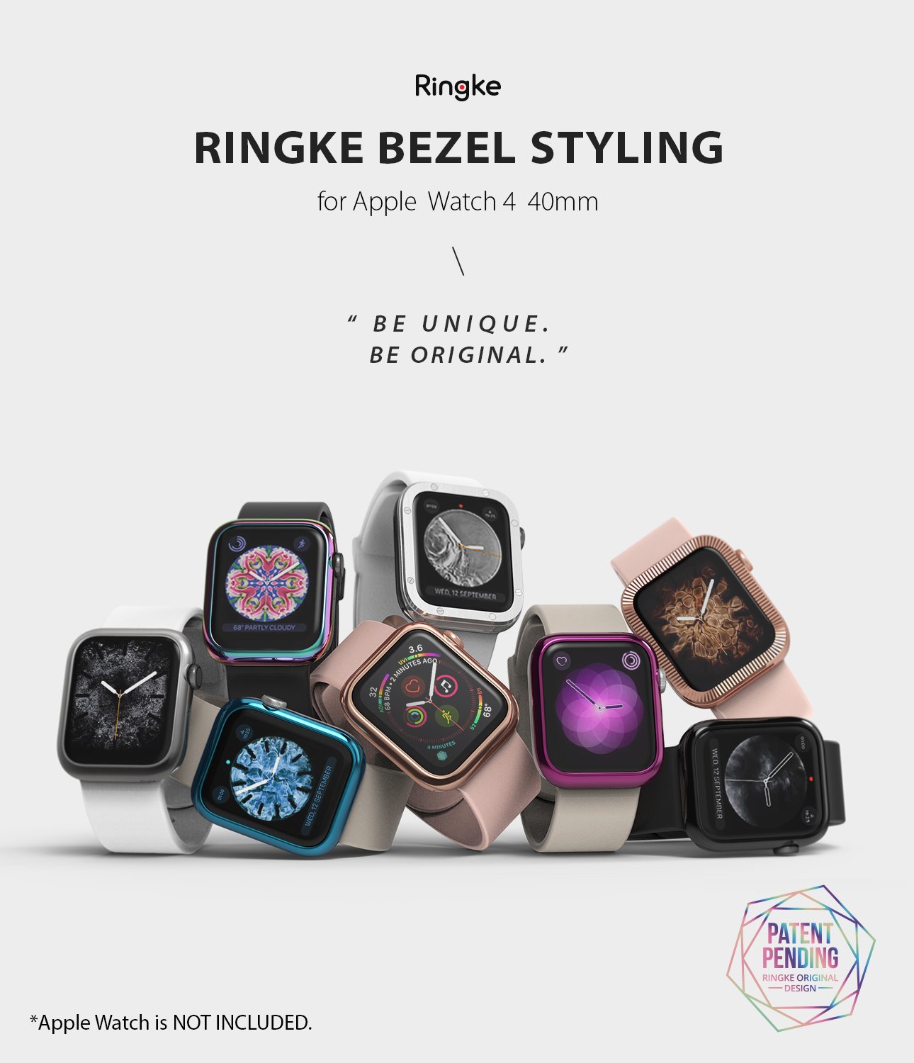 Apple Watch Series 6 / SE / 5 / 4 (40mm) | Premium Bezel Styling Omega